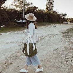 Rose In April Sac à Langer Raphaël Kaki -Sorties et bagagerie boutique sac a langer raphael kaki 6