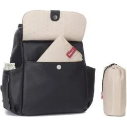 BABYMEL Sac à Langer Robyn Convertible En Sac à Dos Noir -Sorties et bagagerie boutique sac a langer robyn convertible en sac a dos noir 2