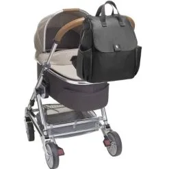 BABYMEL Sac à Langer Robyn Convertible En Sac à Dos Noir -Sorties et bagagerie boutique sac a langer robyn convertible en sac a dos noir 9