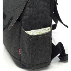 BABYMEL Sac à Langer Robyn Convertible En Sac à Dos Tweed Gris -Sorties et bagagerie boutique sac a langer robyn convertible en sac a dos tweed gris 10