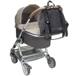 BABYMEL Sac à Langer Robyn Convertible En Sac à Dos Tweed Gris -Sorties et bagagerie boutique sac a langer robyn convertible en sac a dos tweed gris 13