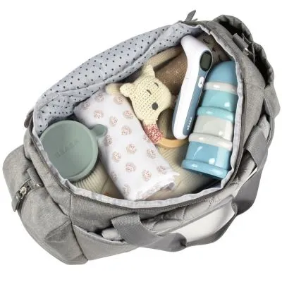 Beaba Sac à Langer Sydney II Gris Chiné 6 Beaba Sac à Langer Sydney II Gris Chiné – Image 4