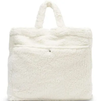 Jollein Sac à Langer Teddy Cream White 5 Jollein Sac à Langer Teddy Cream White – Image 3