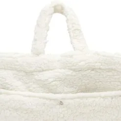 Jollein Sac à Langer Teddy Cream White 13 Jollein Sac à Langer Teddy Cream White -Sorties et bagagerie boutique sac a langer teddy cream white 4