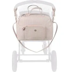 Pasito A Pasito Sac à Langer Together Vichy Rose Et Blanc -Sorties et bagagerie boutique sac a langer together vichy rose et blanc 6