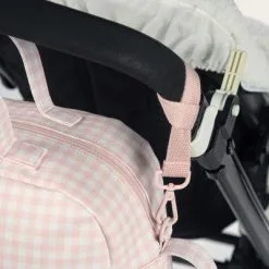 Pasito A Pasito Sac à Langer Together Vichy Rose Et Blanc -Sorties et bagagerie boutique sac a langer together vichy rose et blanc 9