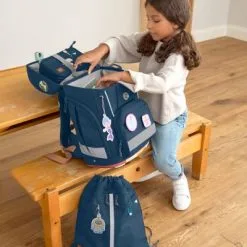 LÄSSIG Set Complet école Boxy Unique Bleu Marine -Sorties et bagagerie boutique set complet ecole boxy unique bleu marine 13
