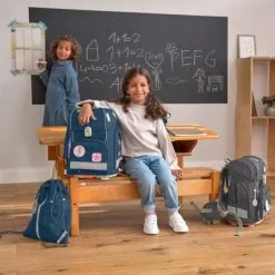 LÄSSIG Set Complet école Boxy Unique Bleu Marine -Sorties et bagagerie boutique set complet ecole boxy unique bleu marine 14