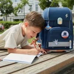 LÄSSIG Set Complet école Boxy Unique Bleu Marine -Sorties et bagagerie boutique set complet ecole boxy unique bleu marine 16