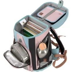 LÄSSIG Set Complet école Boxy Unique Rose Et Bleu -Sorties et bagagerie boutique set complet ecole boxy unique rose et bleu 6