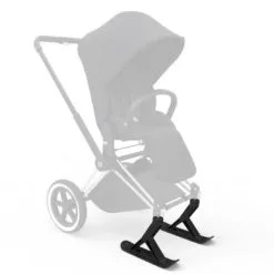 CYBEX Skis Pour Poussette Priam Et E-Priam Black -Sorties et bagagerie boutique skis pour poussette priam et e priam black 2