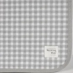 Walking Mum Tapis à Langer I Love Vichy Gris -Sorties et bagagerie boutique tapis a langer i love vichy gris 5