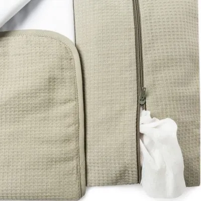 Nobodinoz Tapis à Langer Nid D'abeille Mozart Laurel Green 6 Nobodinoz Tapis à Langer Nid D'abeille Mozart Laurel Green – Image 4