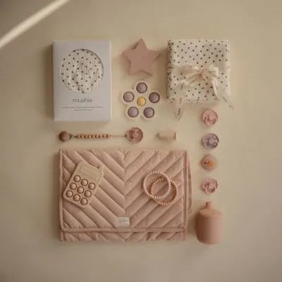 Mushie Tapis à Langer Nomade Blush 8 Mushie Tapis à Langer Nomade Blush – Image 6