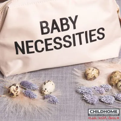 Childhome Trousse De Toilette Baby Necessities écru Et Noir 7 Childhome Trousse De Toilette Baby Necessities écru Et Noir – Image 5