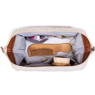 Childhome Trousse De Toilette Baby Necessities Teddy écru 4 Childhome Trousse De Toilette Baby Necessities Teddy écru – Image 2