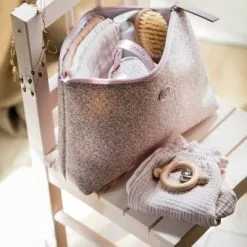 Pasito A Pasito Trousse De Toilette Flower Mellow Rose -Sorties et bagagerie boutique trousse de toilette flower mellow rose 7