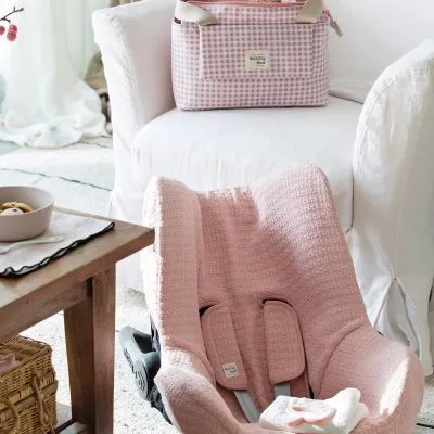 Walking Mum Trousse De Toilette I Love Vichy Rose 9 Walking Mum Trousse De Toilette I Love Vichy Rose – Image 7