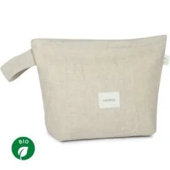 Nobodinoz Trousse De Toilette Lin Français Greige