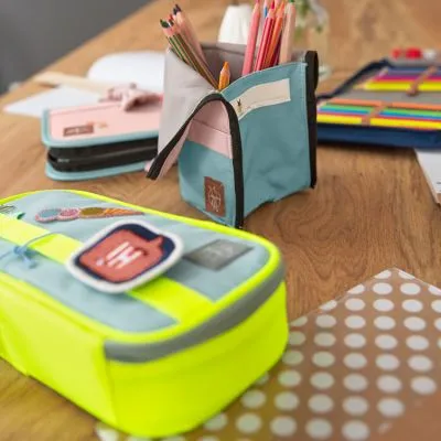 LÄSSIG Trousse Scolaire Spacy Unique Bleu Et Jaune Fluo 9 LÄSSIG Trousse Scolaire Spacy Unique Bleu Et Jaune Fluo – Image 7