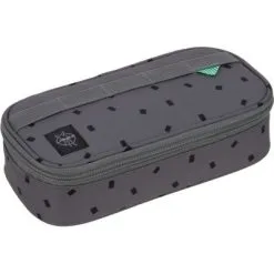 LÄSSIG Trousse Scolaire Spacy Unique Petits Traits Anthracite
