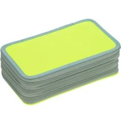 LÄSSIG Trousse Triple Spacy Unique Bleu Et Jaune Fluo -Sorties et bagagerie boutique trousse triple spacy unique bleu et jaune fluo 6